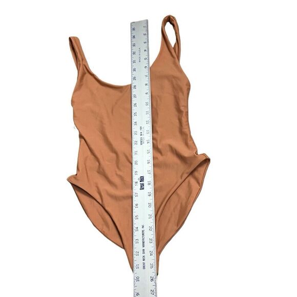 Madewell x Jade Swim WMNS M Nude Contour One-Piece Swimsuit NG179 Cheeky - Picture 3 of 11